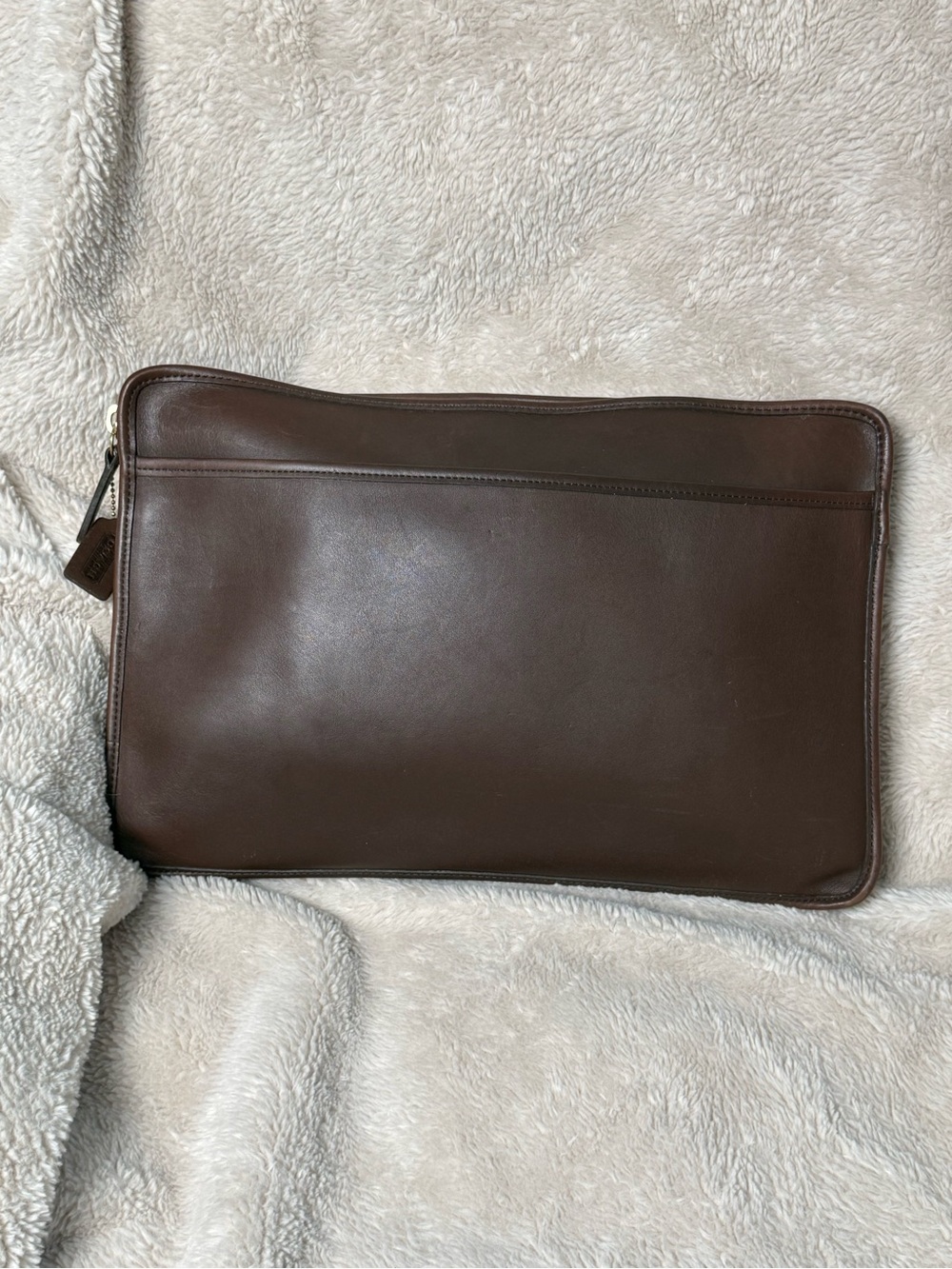 Coach Vintage Mahogany Document Portfolio Case 5225 1999 Made In USA